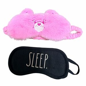 RAE DUNN & CARE BEARS Sleeping Masks Like New One Size Women’s